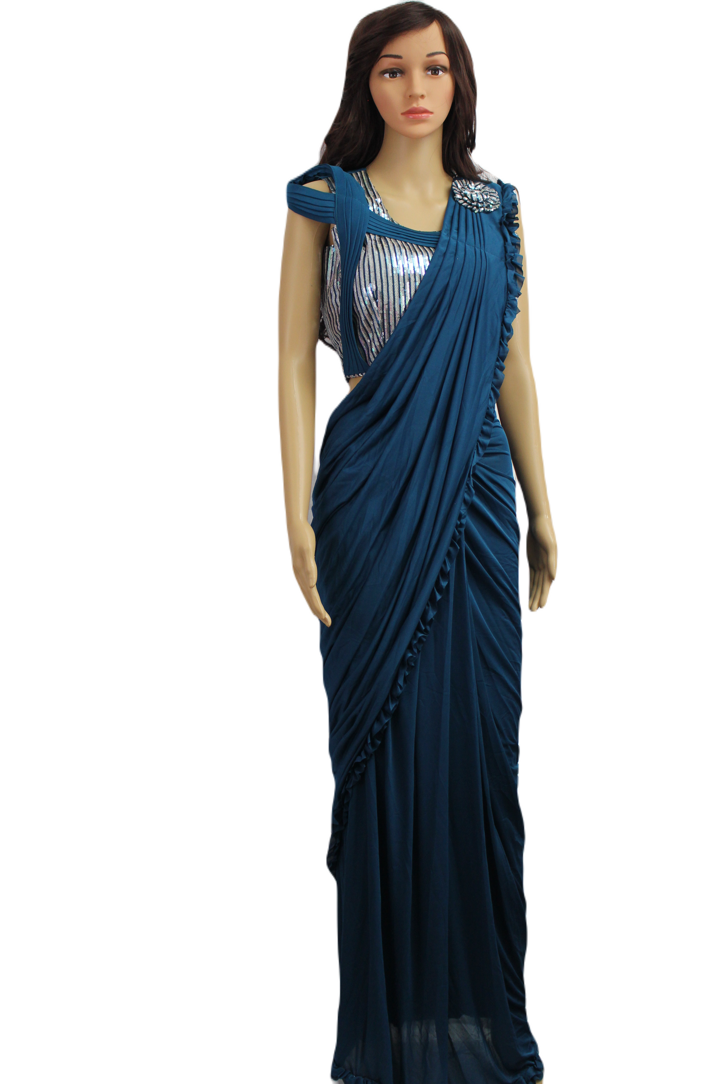Ready to Wear SAREE with Designer Blouse