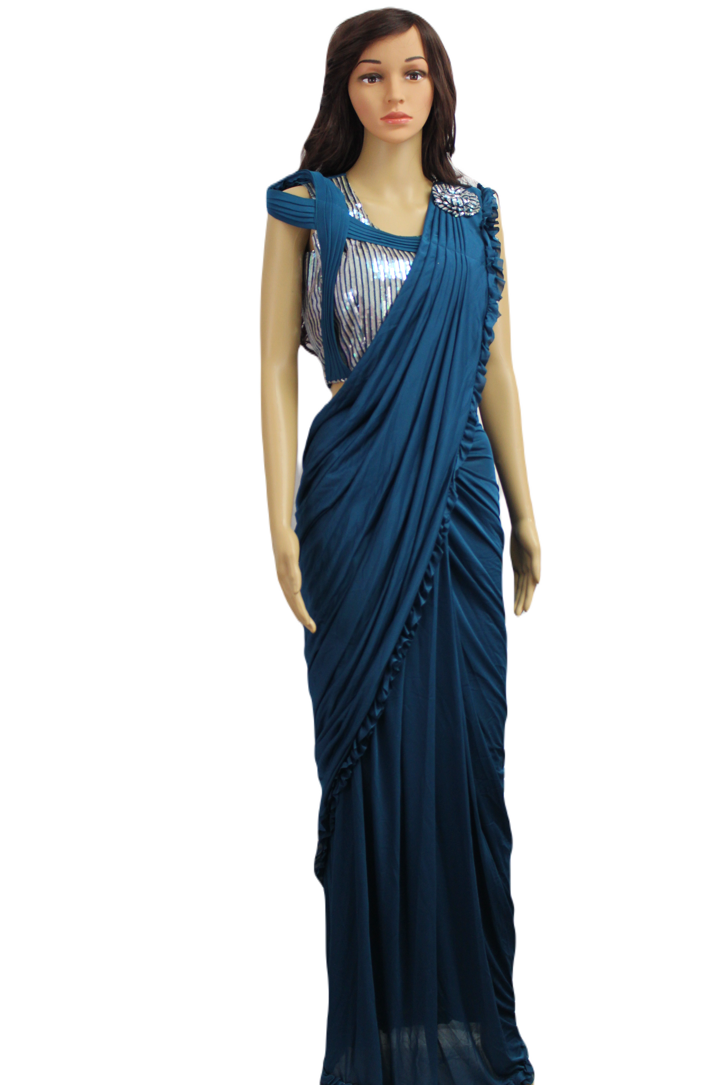 Ready to Wear SAREE with Designer Blouse