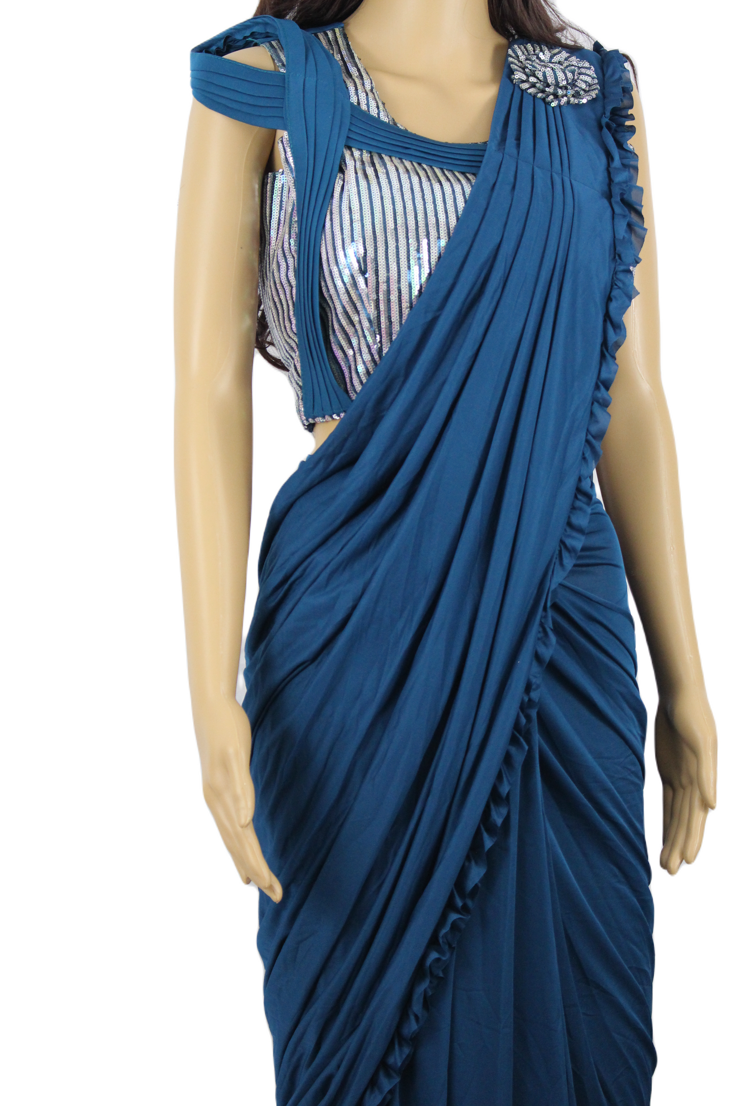 Ready to Wear SAREE with Designer Blouse