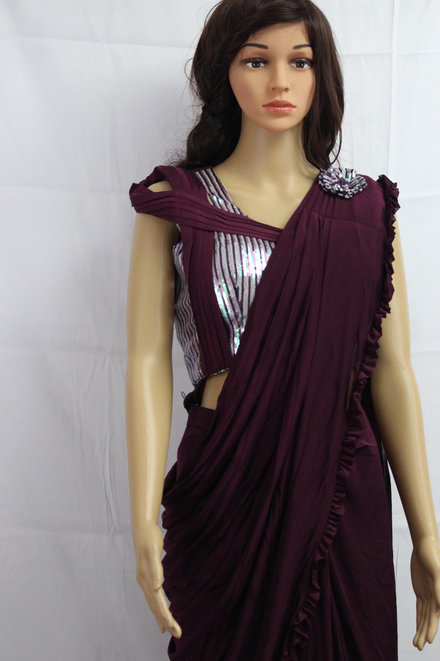 Ready to Wear SAREE with Designer Blouse