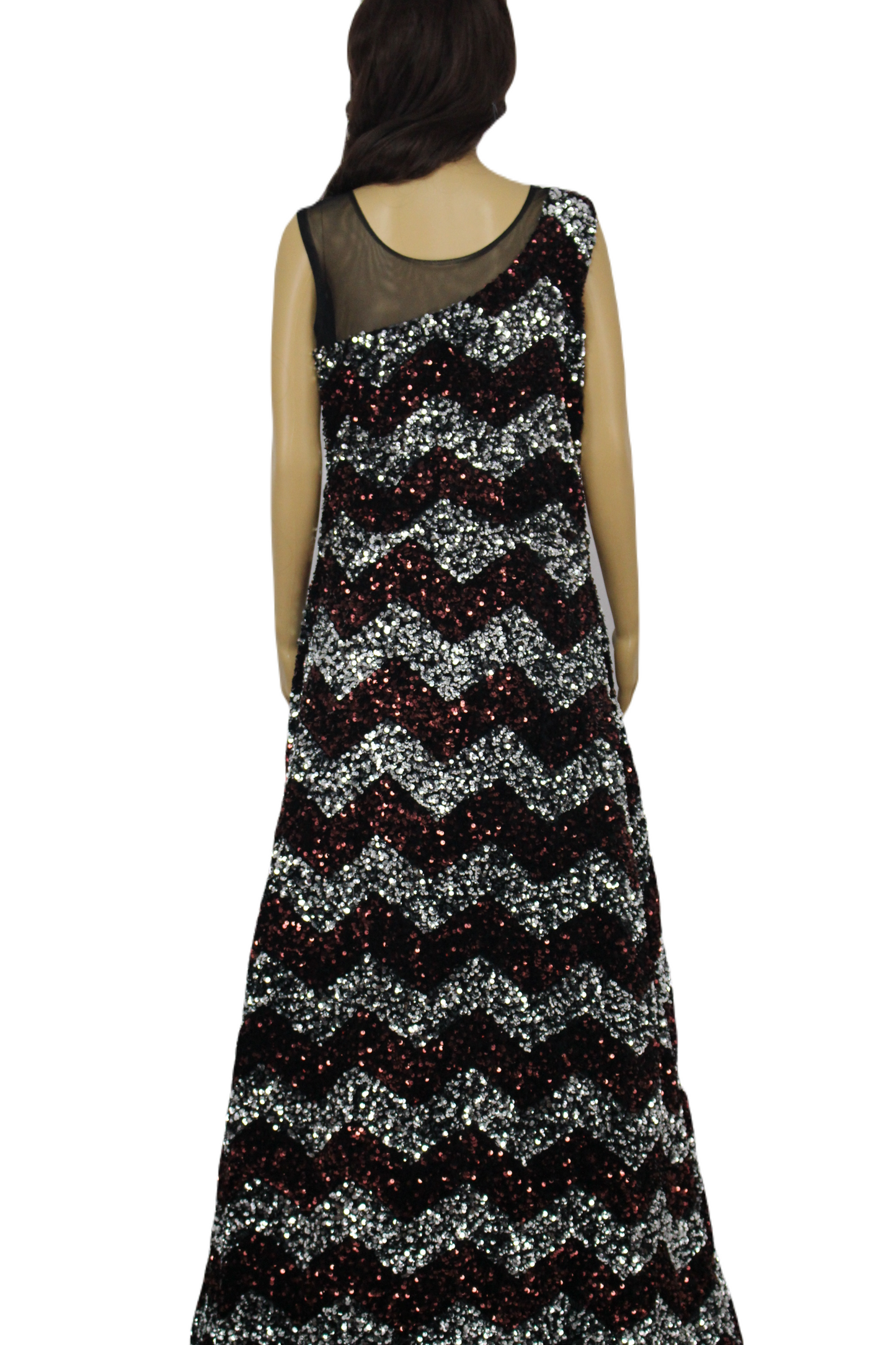 Sequined Party Wear Gown