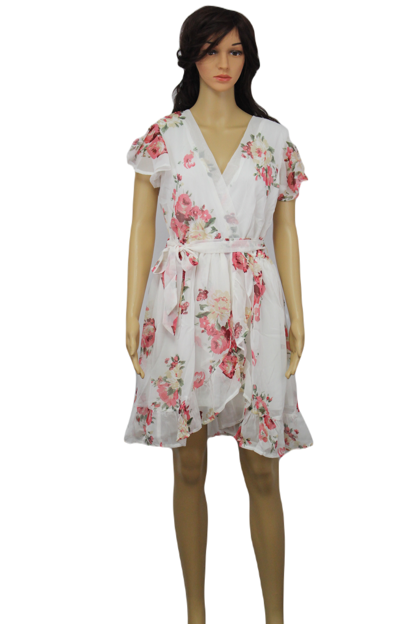 Floral Printed Short Dress