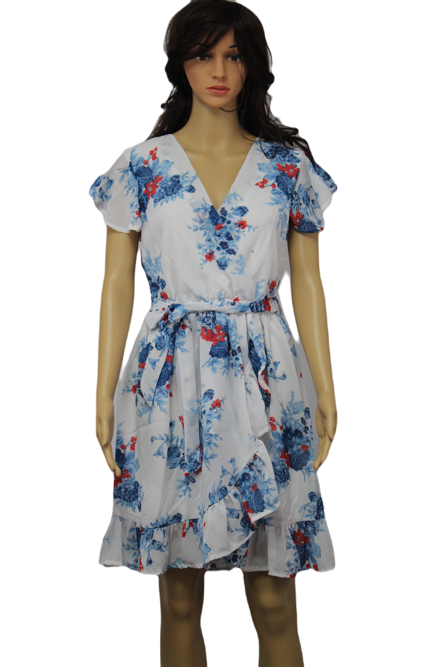 Floral Printed Short Dress