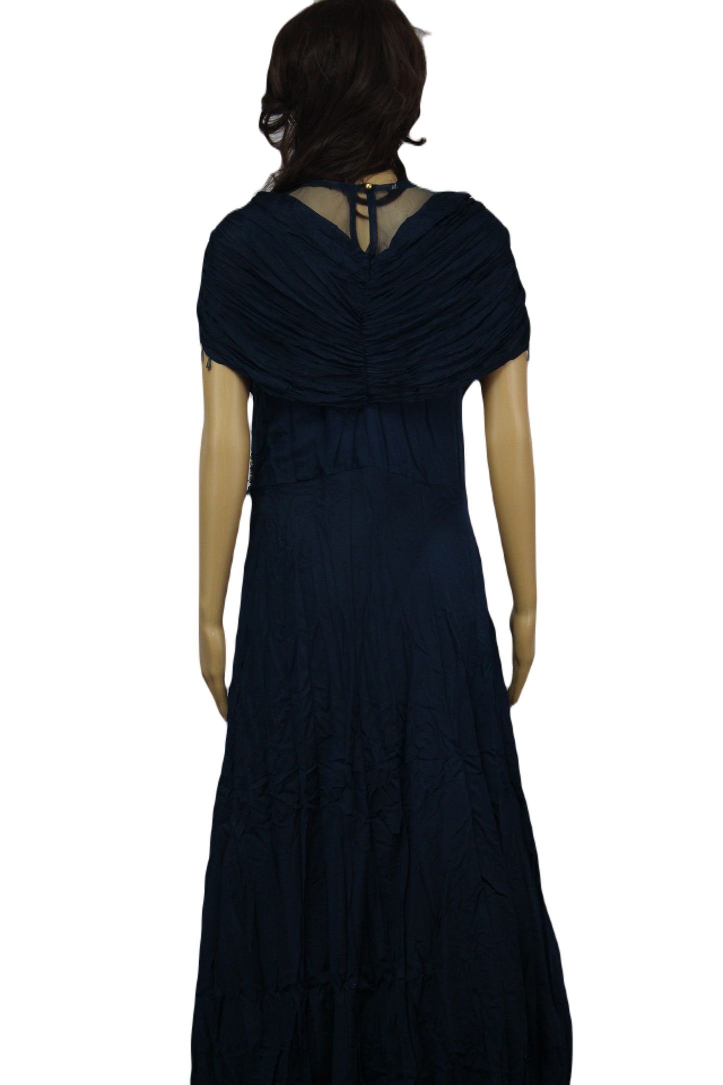 Simple and Elegant Pure Crepe Silk Gown