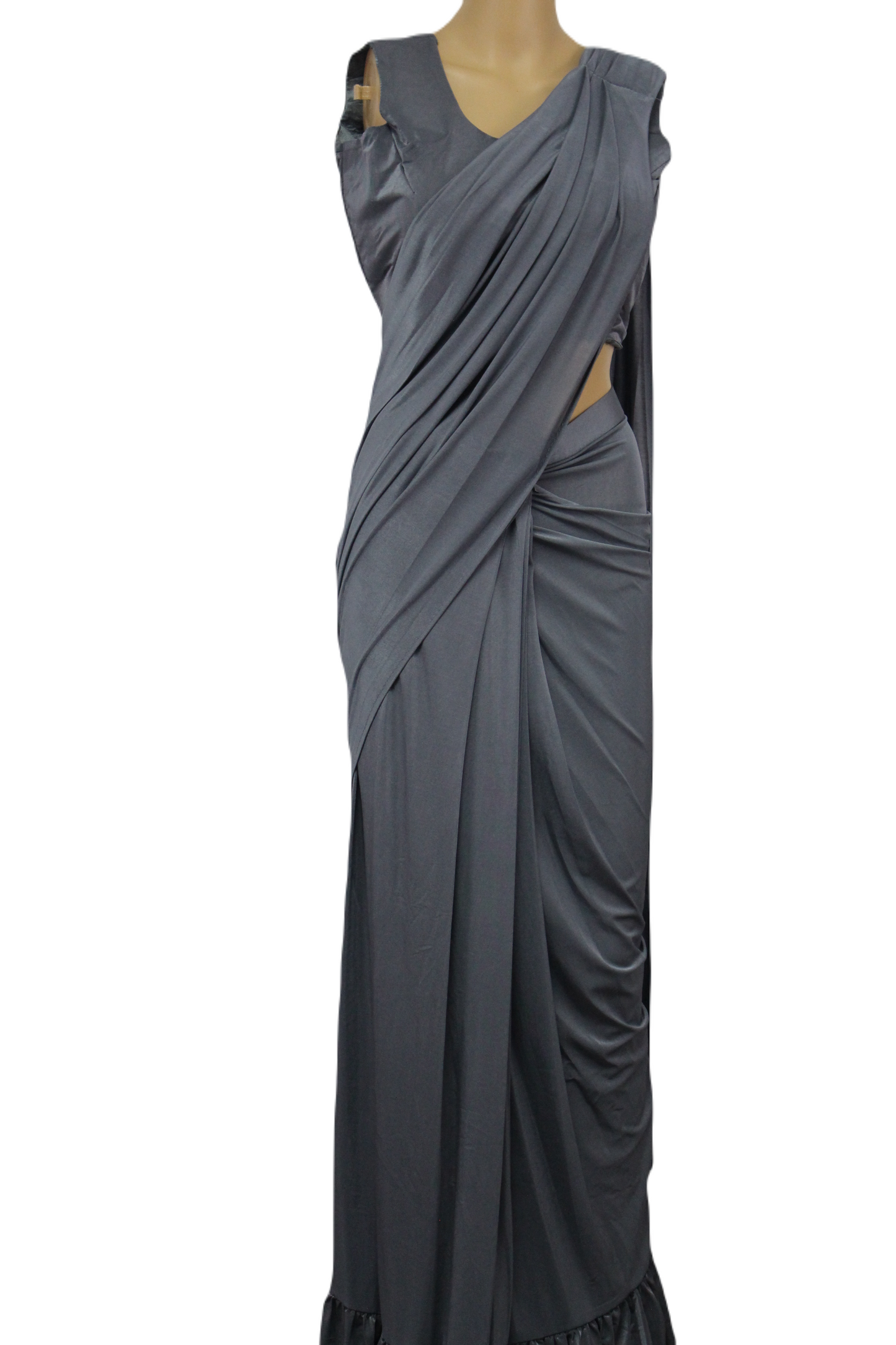 Designer Handmade Ready-to-Wear Saree with a Modern Twist