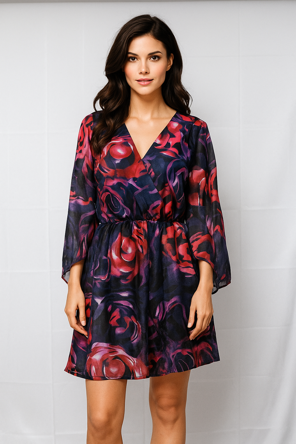Printed Short Dress