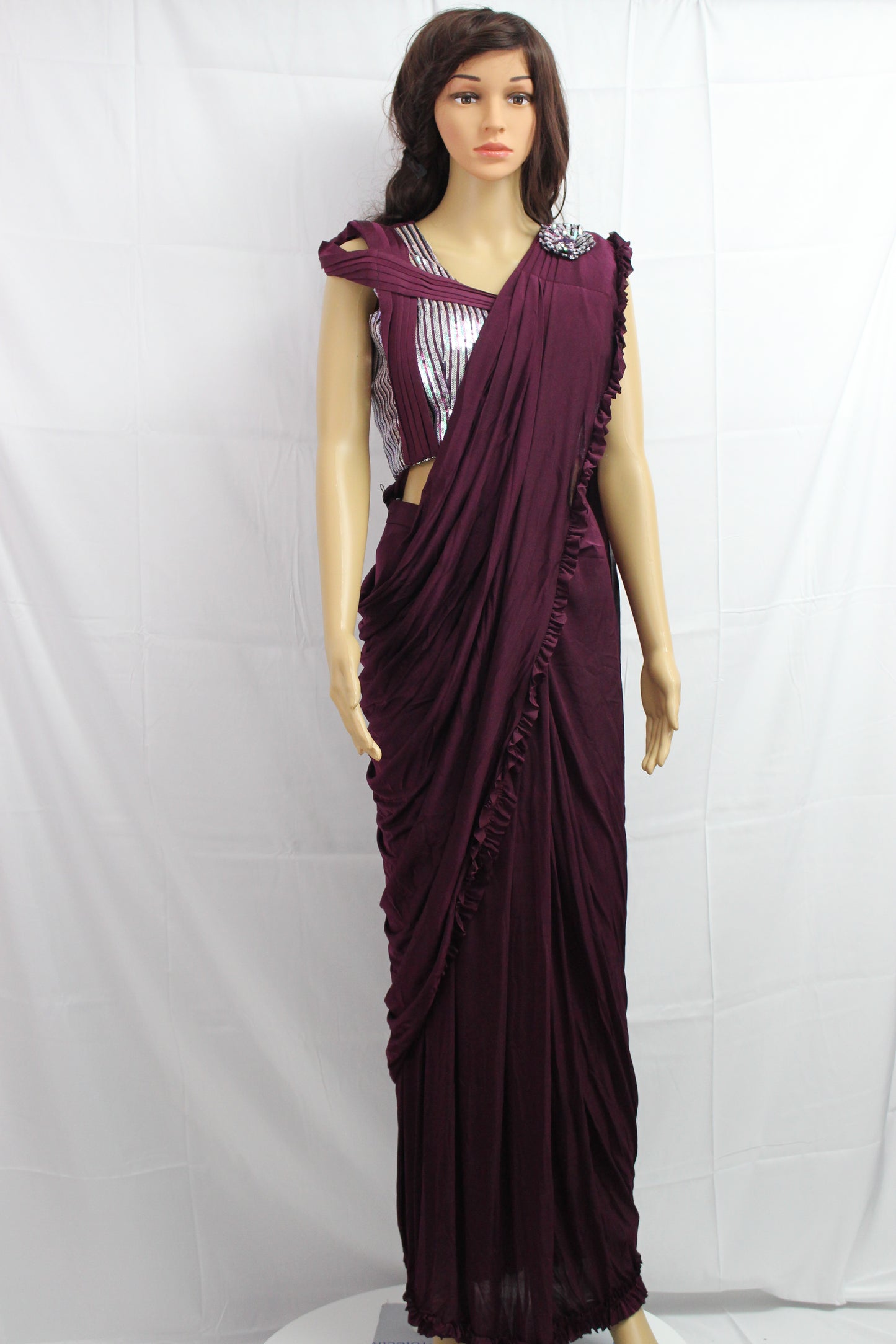 Ready to Wear SAREE with Designer Blouse