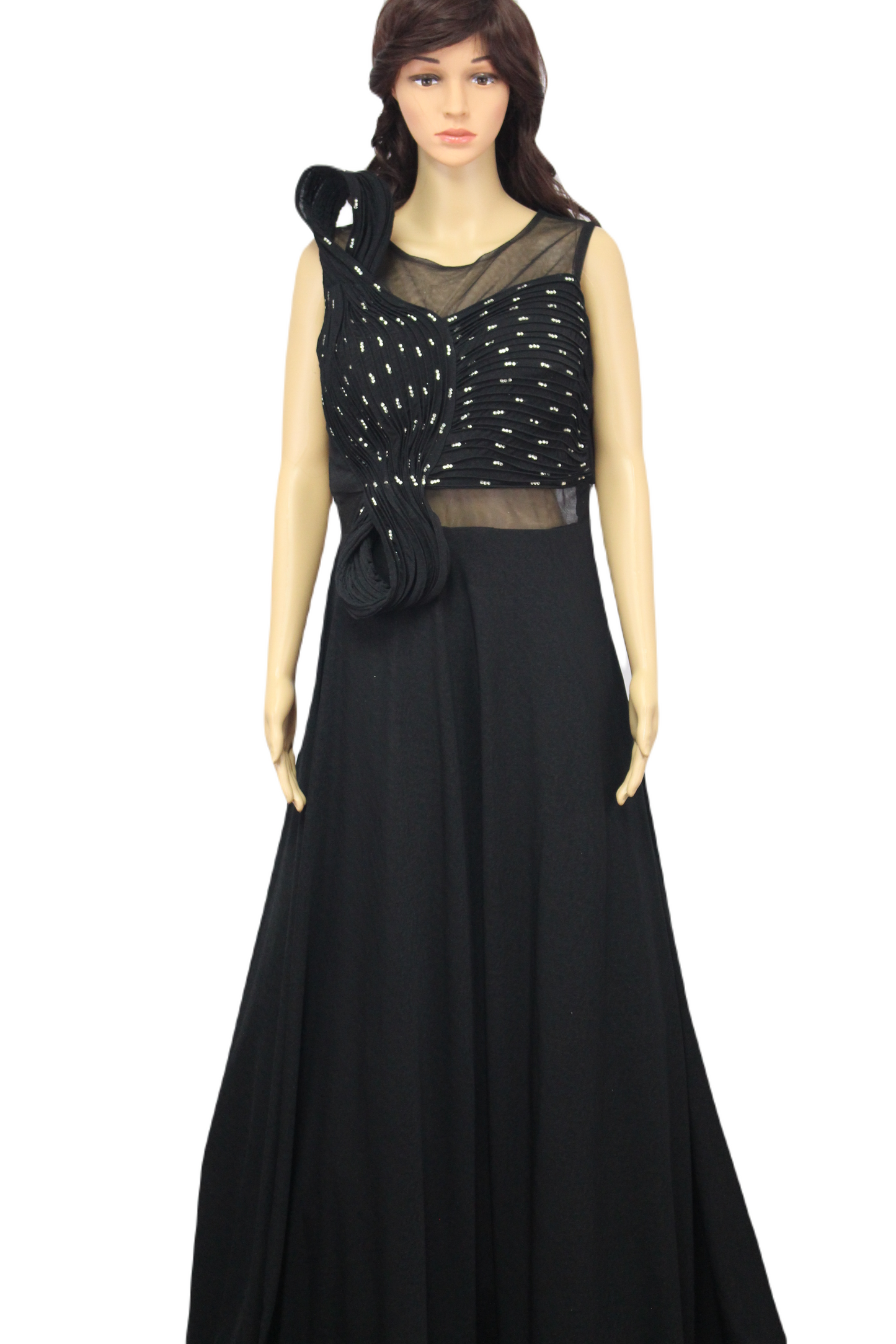 The Gala Gown with an Infinite Twist (Black)