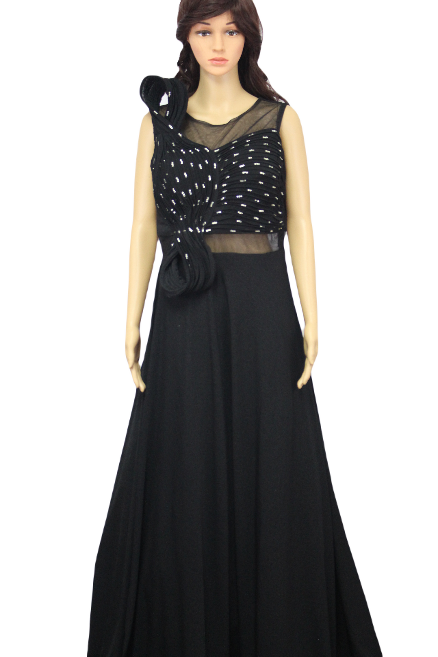 The Gala Gown with an Infinite Twist (Black)