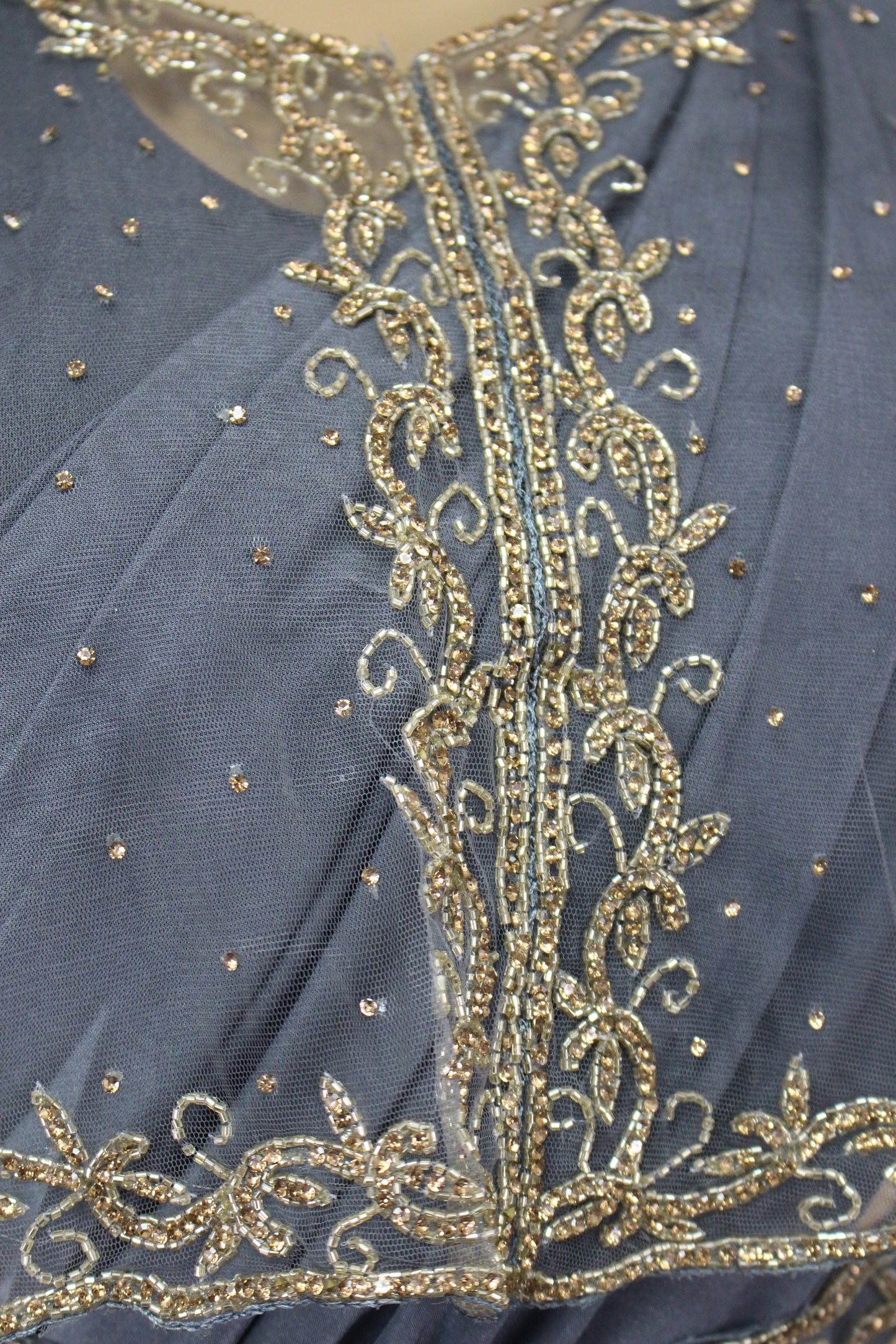 Designer Handmade Ready-to-Wear Saree with a Modern Twist